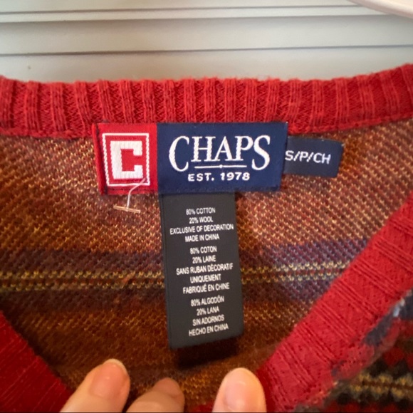 Vintage CHAPS crewneck - Picture 3 of 4